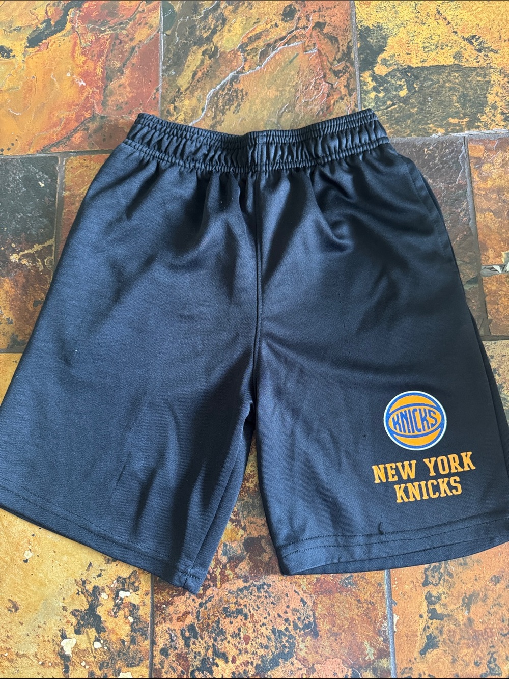 Boys NY Knicks Athletic Shorts (999)